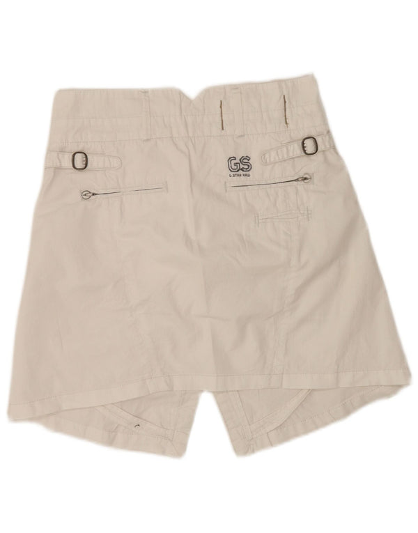 G-Star ženska traper mini suknja W27 Srednje bijeli pamuk