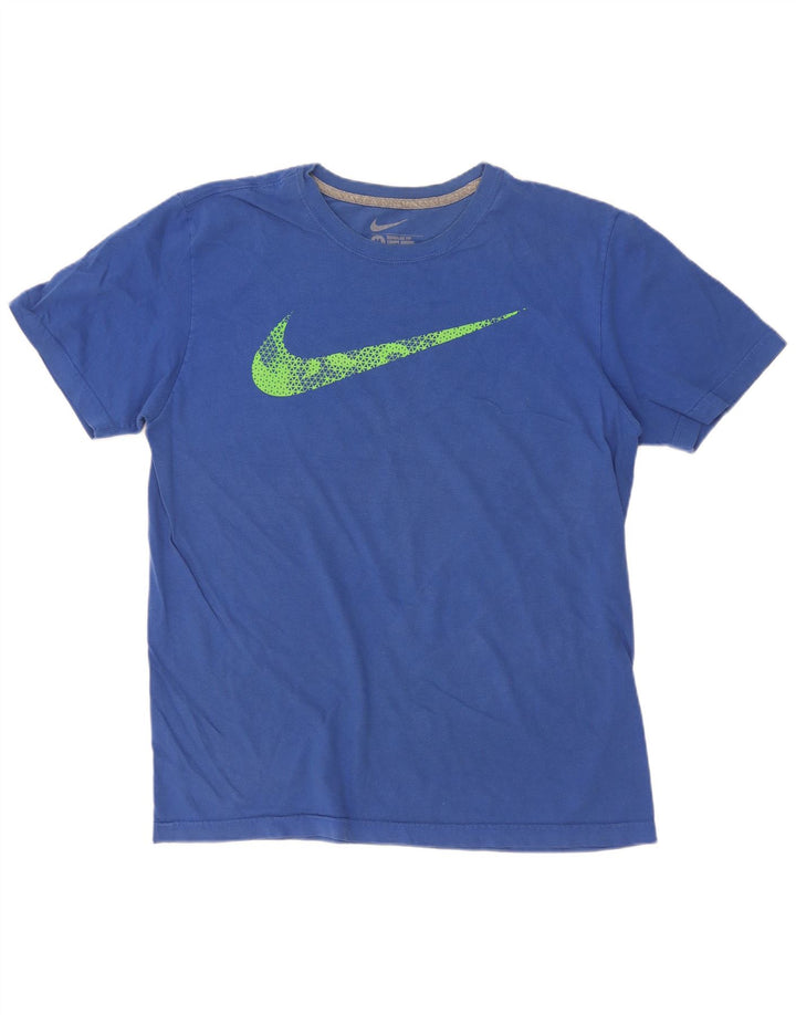 Nike Muška majica kratkih rukava Regular Fit Graphic T-Shirt srednje plavi pamuk