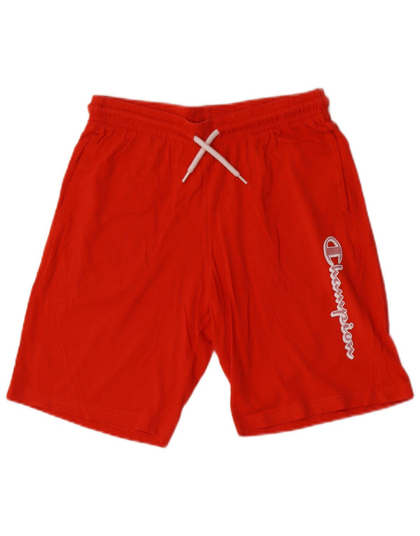 Champion Boys Graphic Sport Shorts 13-14 Years XL Crveni pamuk