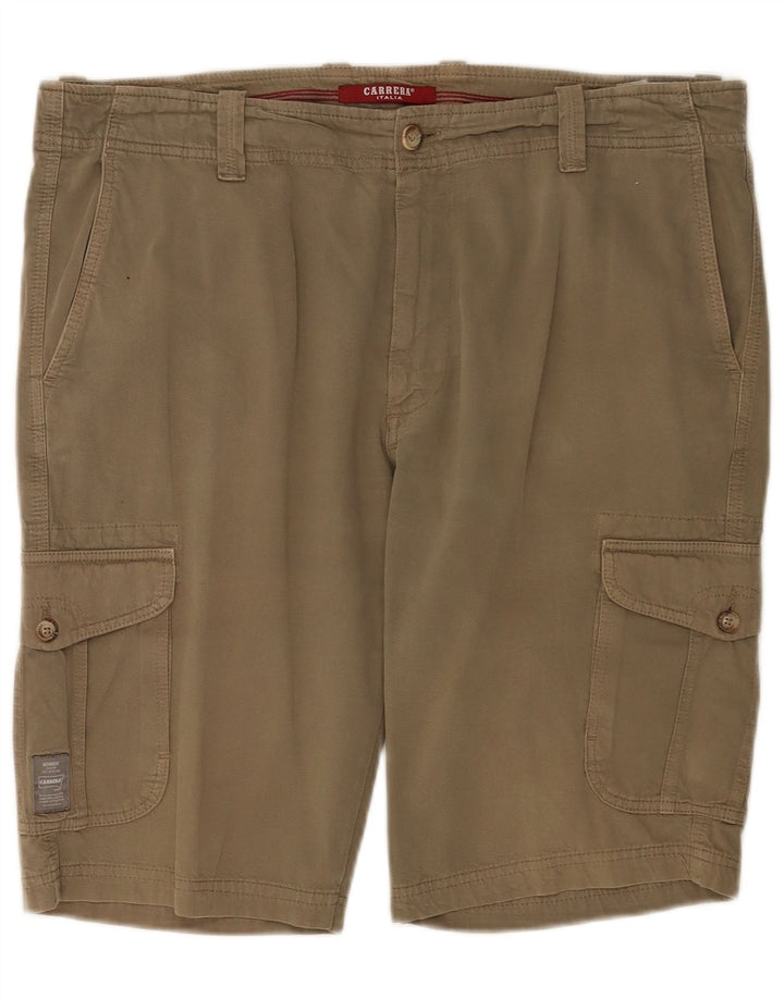 Carrera muške kratke hlače Cargo 618 W40 XL kaki pamuk