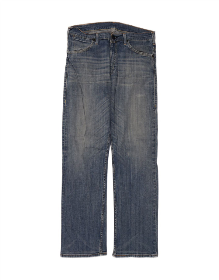 Levi's muške ravne traperice W32 L32 plavi pamuk