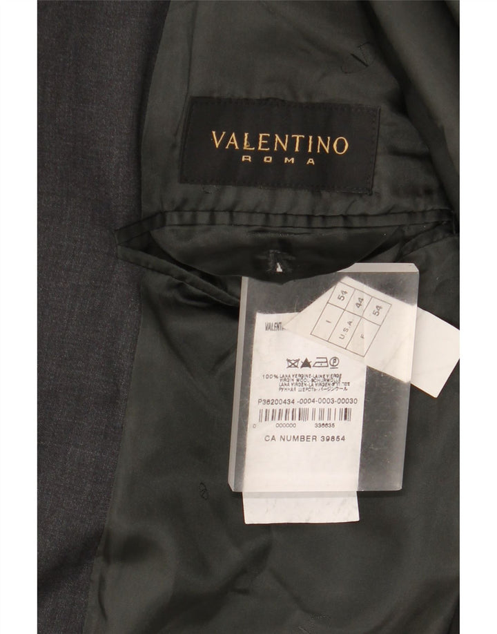 Valentino muška jakna sa 3 gumba IT 54 2XL siva nova vuna