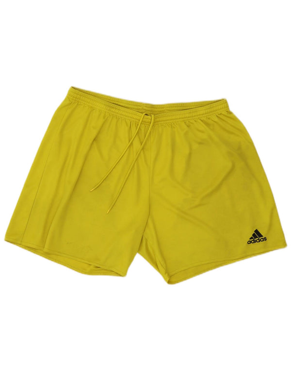 Adidas muške sportske kratke hlače Aeroready 2XL žuti poliester
