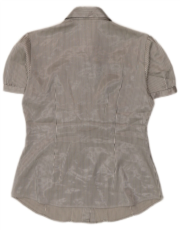 Marks & Spencer ženska košulja bluza UK 10 male bež pruge