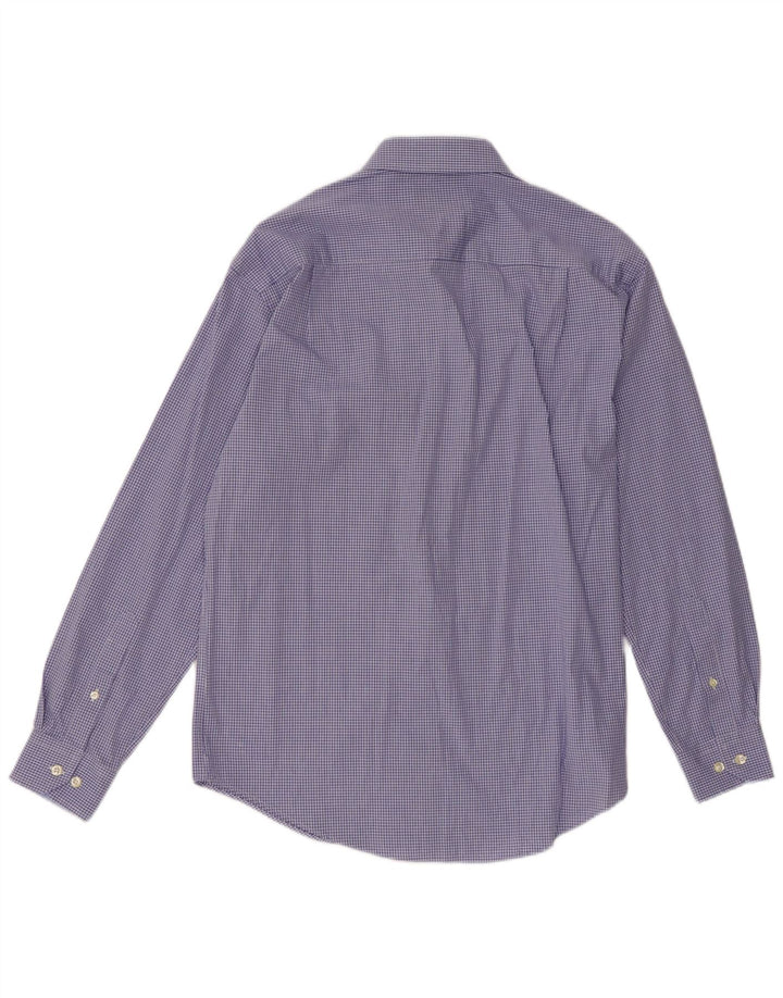 NAUTICA Klasična muška košulja veličine 15, pamuk srednje plave boje