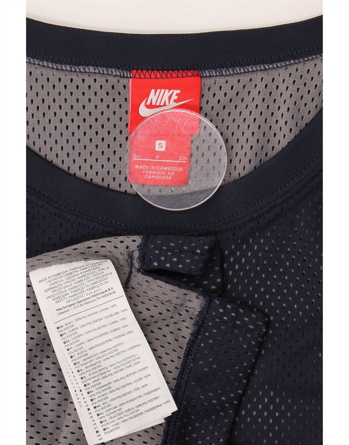 NIKE muški gornji dio prsluka s grafičkim motivima, mali tamnoplavi poliester