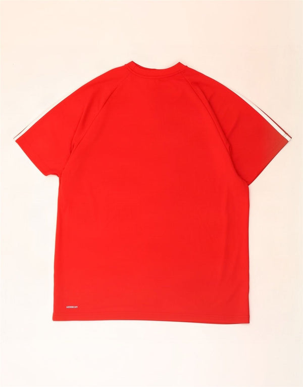 Adidas muška Aeroready majica kratkih rukava 2XL crveni poliester
