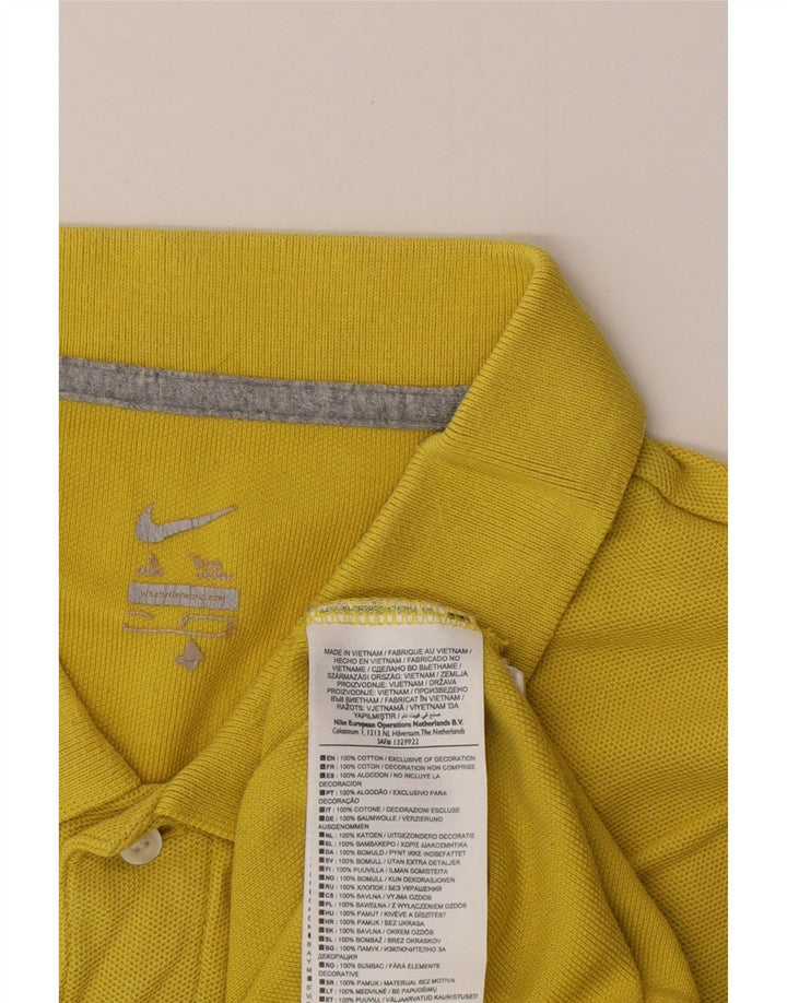 NIKE muška polo majica srednje žuti pamuk