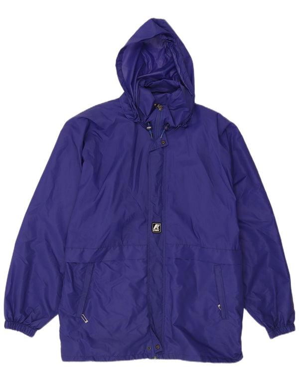 K-Way muška kišna jakna s kapuljačom UK 42 XL plava