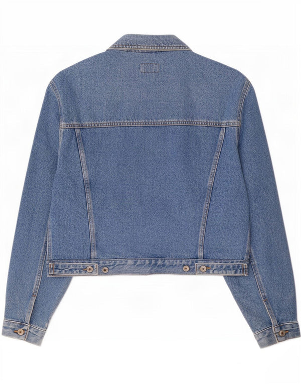 Vintage muška traper jakna UK 42 XL plavi pamuk