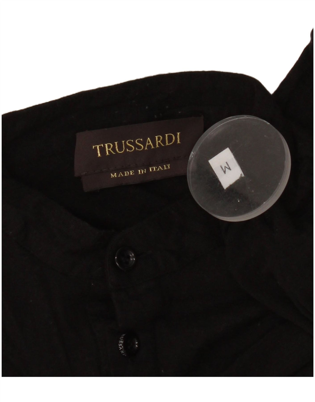 Ženska polo majica Trussardi Graphic UK 14 srednje crna