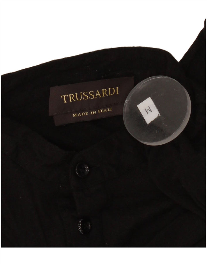Ženska polo majica Trussardi Graphic UK 14 srednje crna