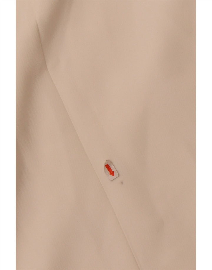 COAST Womens Longline Open Blazer Jacket UK 8 Small Off White Polyester