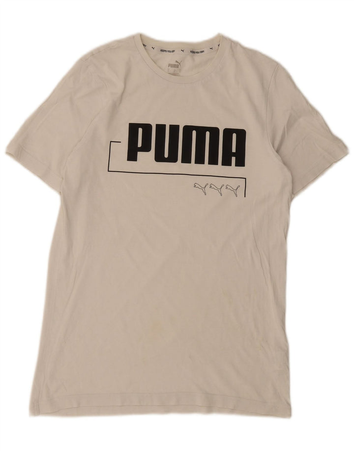 Puma muška majica kratkih rukava s grafičkim motivima, mali bijeli pamuk