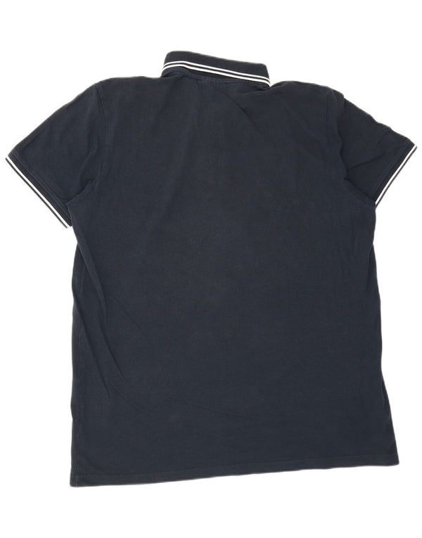 Kappa muška polo majica 2XL tamnoplavi pamuk na pruge