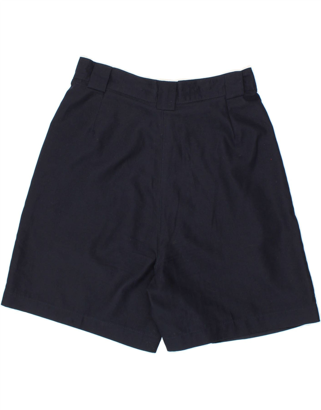BELFE Womens Pegged Casual Shorts IT 44 Medium W32  Navy Blue Cotton Vintage Belfe and Second-Hand Belfe from Messina Hembry 