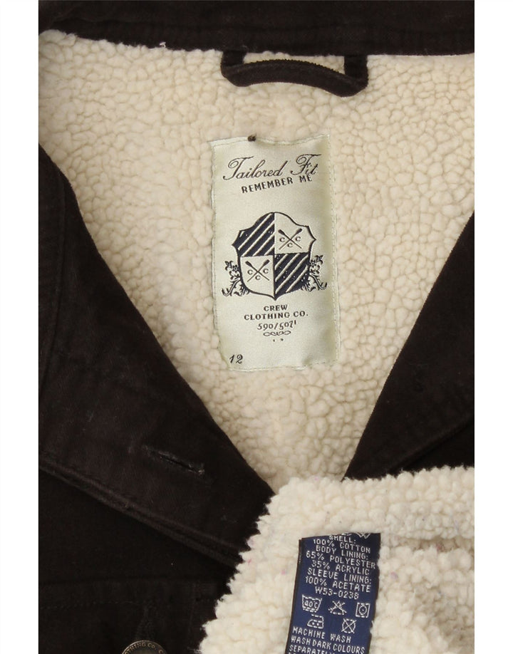 Crew Clothing Ženska vjetrovka Jakna UK 12 Srednje smeđi pamuk