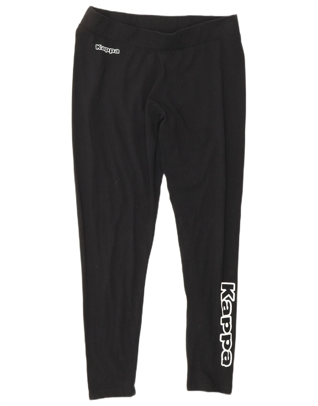 KAPPA ženske grafičke tajice UK 18 XL crni pamuk