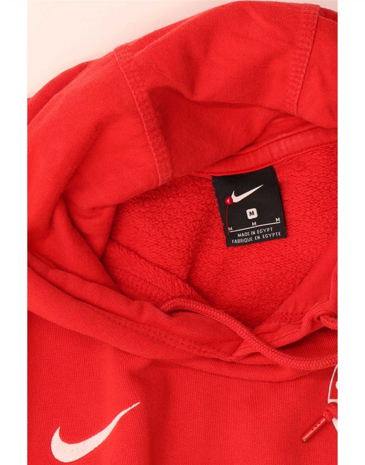 Nike muška majica s kapuljačom srednje veličine, crveni pamuk