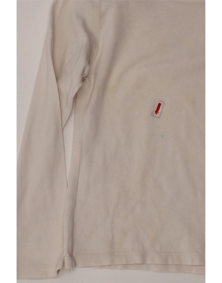 BURBERRY majica za djevojčice dugih rukava 5-6 godina, bijela karirana