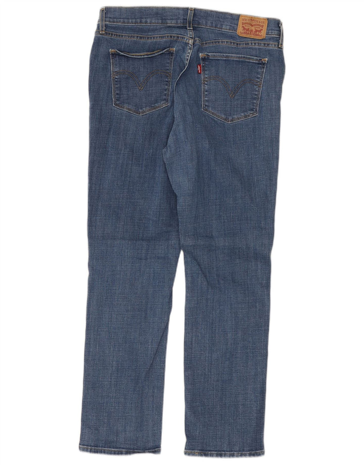 LEVI'S ženske klasične klasične ravne traperice US 12 Large W32 L28 plave