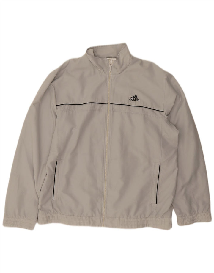 Adidas muška trenirka gornja jakna UK 46/48 XL sivi poliester