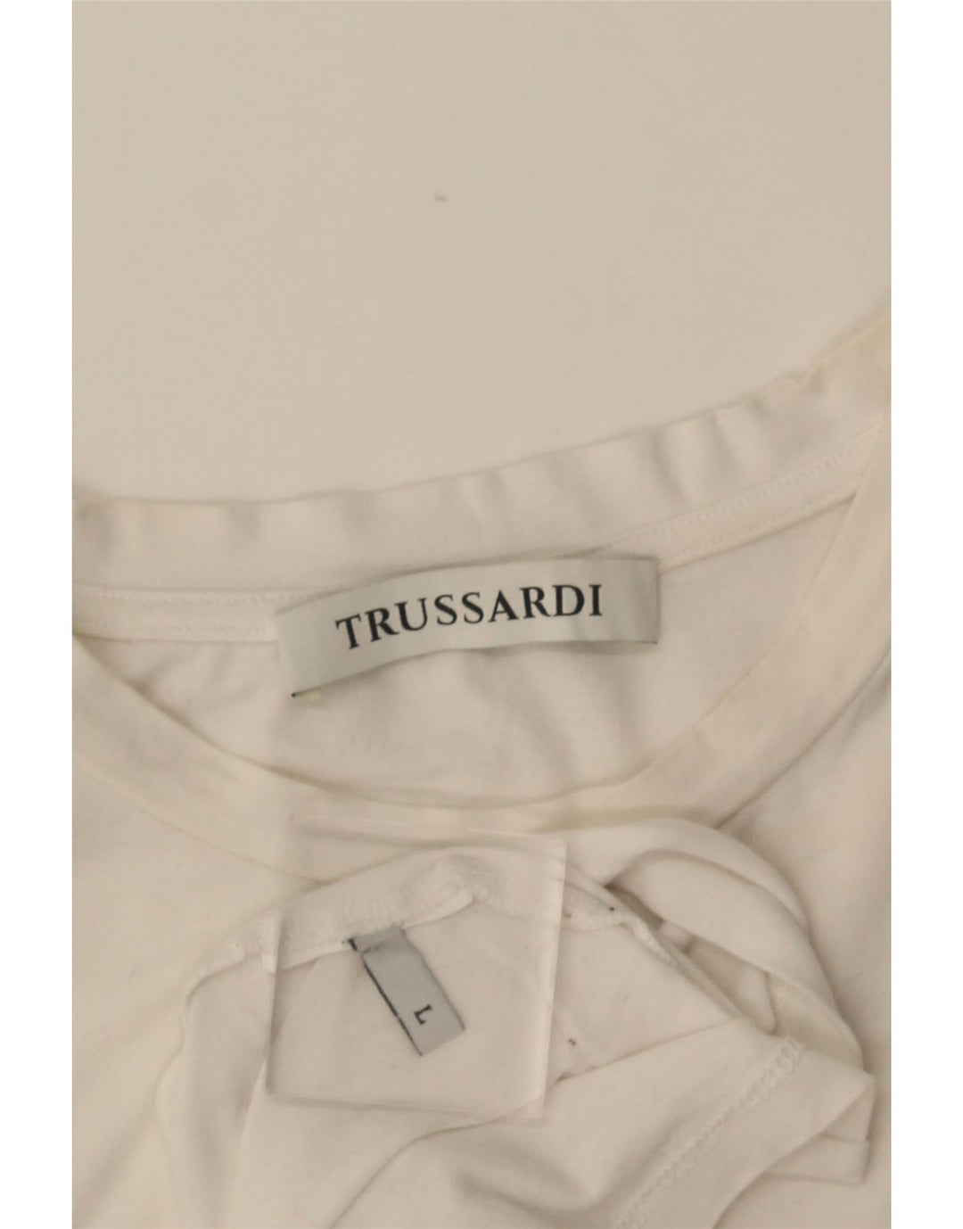 Trussardi ženska majica kratkih rukava UK 14 Large White