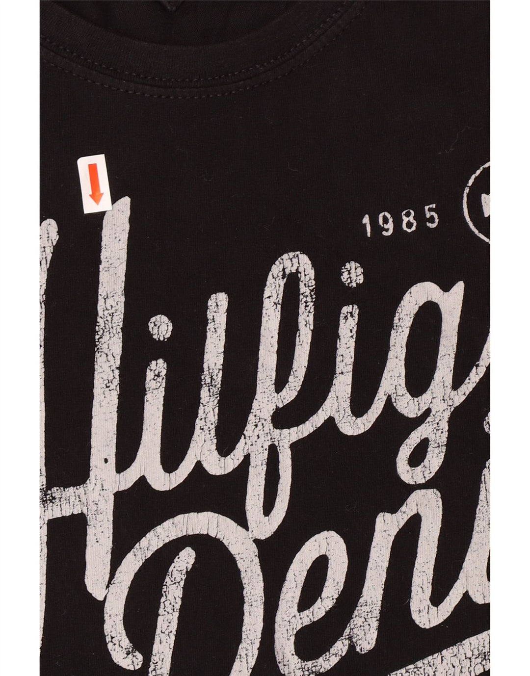 TOMMY HILFIGER Muška New York Fit majica kratkih rukava s velikim crnim pamukom