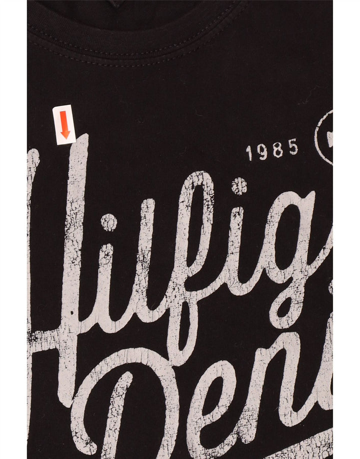 TOMMY HILFIGER Muška New York Fit majica kratkih rukava s velikim crnim pamukom