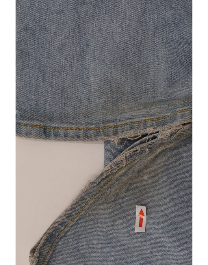 Levi's ženske 544 lepršave traperice W26 L34 plavi pamuk