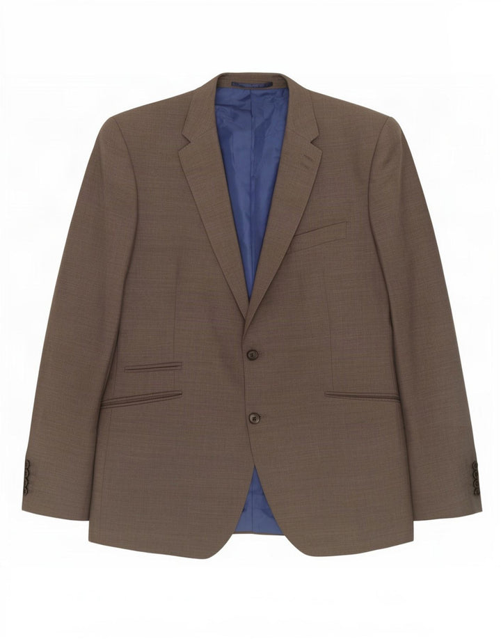 Marks & Spencer muška jakna sako s 2 gumba UK 46 XL siva vuna