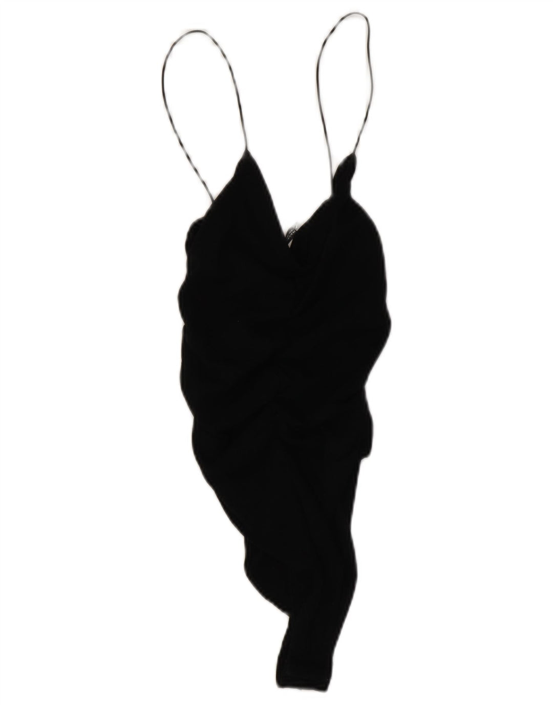 Zara ženska mini slip haljina UK 12 srednje crna