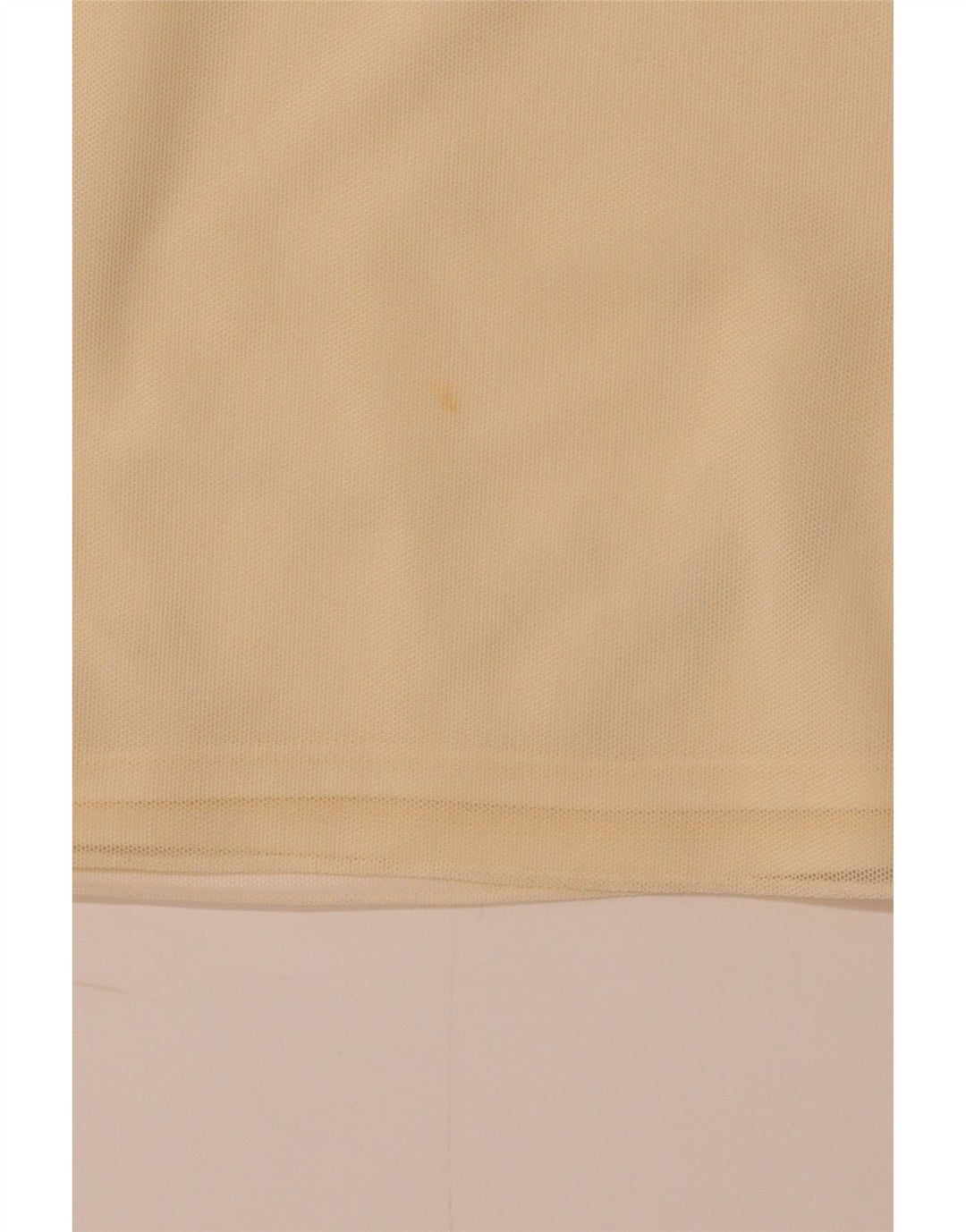 COAST Prozirna ženska majica kratkih rukava UK 16 Veliki žuti poliester