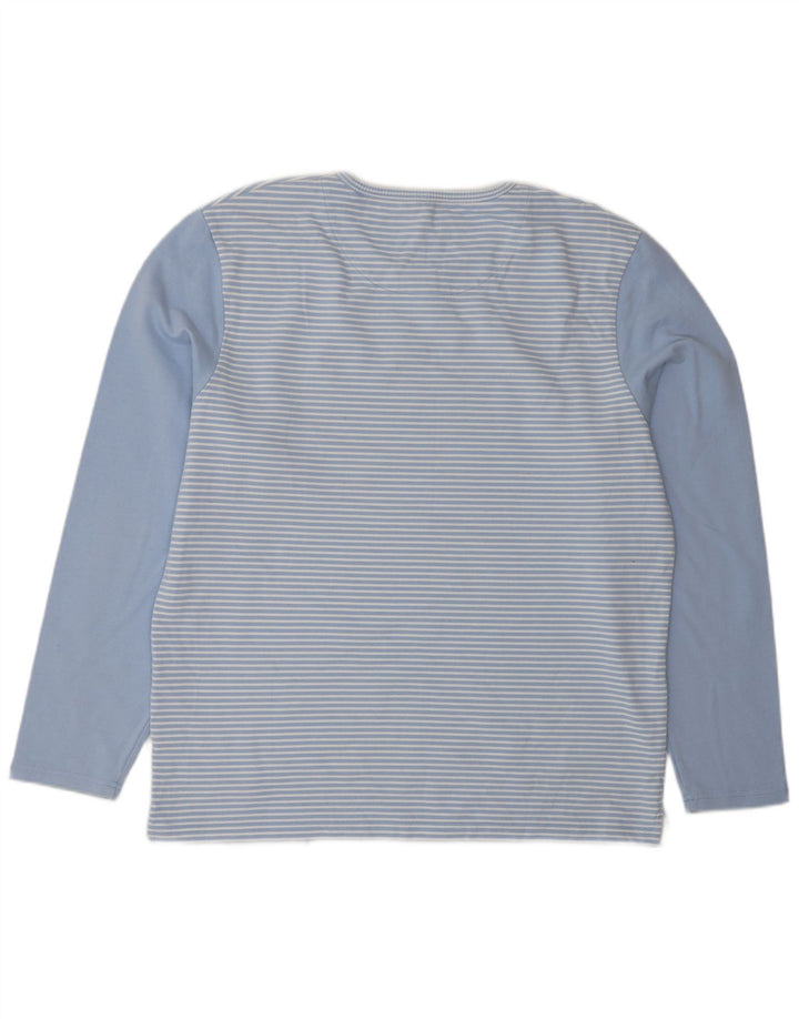 Lyle & Scott muška majica dugih rukava XL s plavim prugama