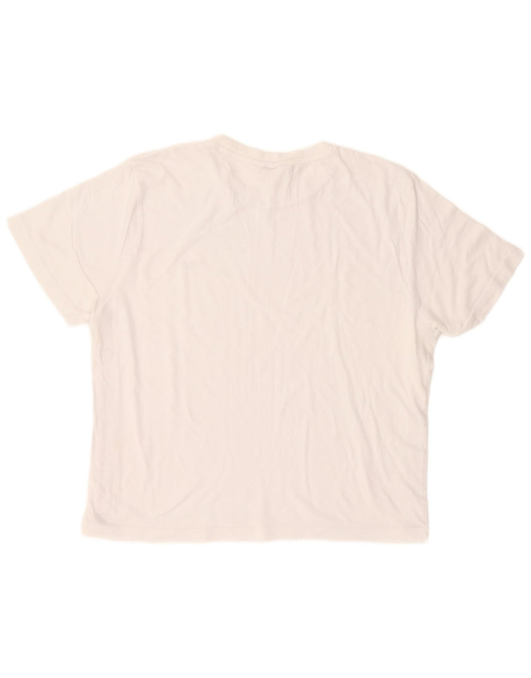 FILA Womens Graphic T-Shirt Top UK 14 Medium White