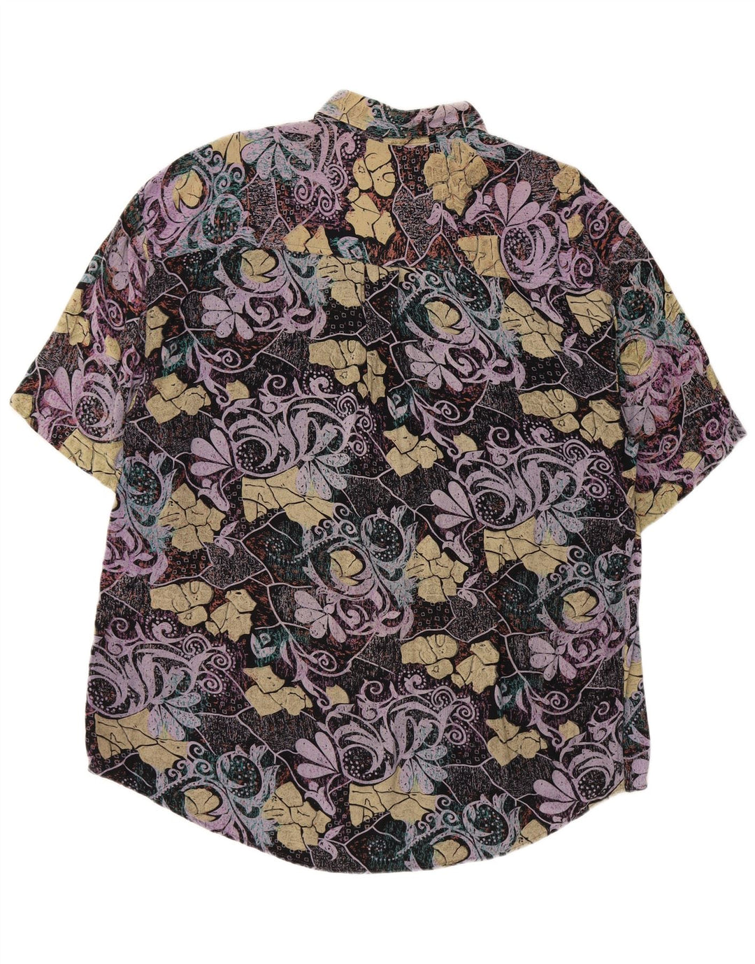 ORSO POETA Muška košulja kratkih rukava 2XL višebojna paisley viskoza