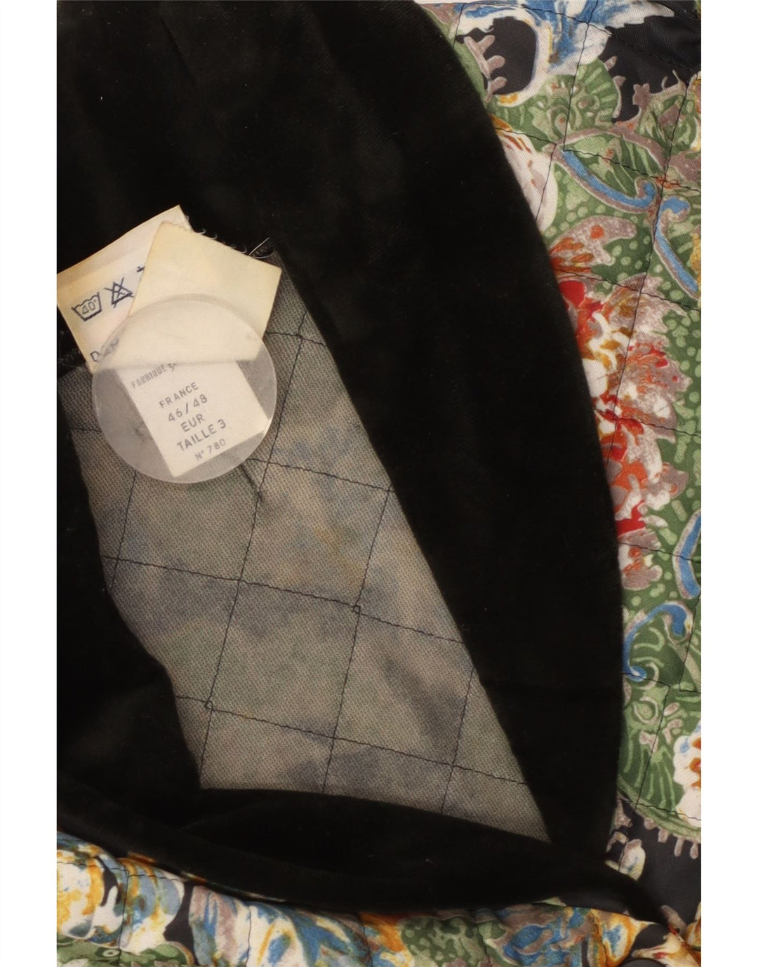 Damart ženska prošivena jakna EU 46/48 XL višebojni cvjetni poliester