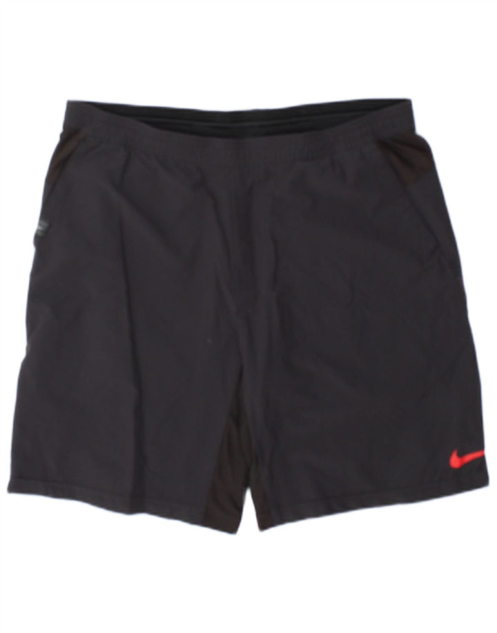 Nike muške sportske kratke hlače srednje sive boje od najlona