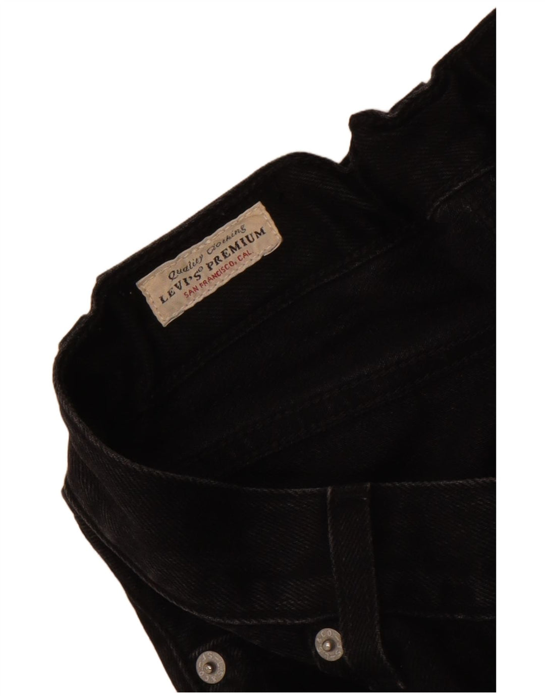 Levi's ženske široke traperice W26 L30 crne