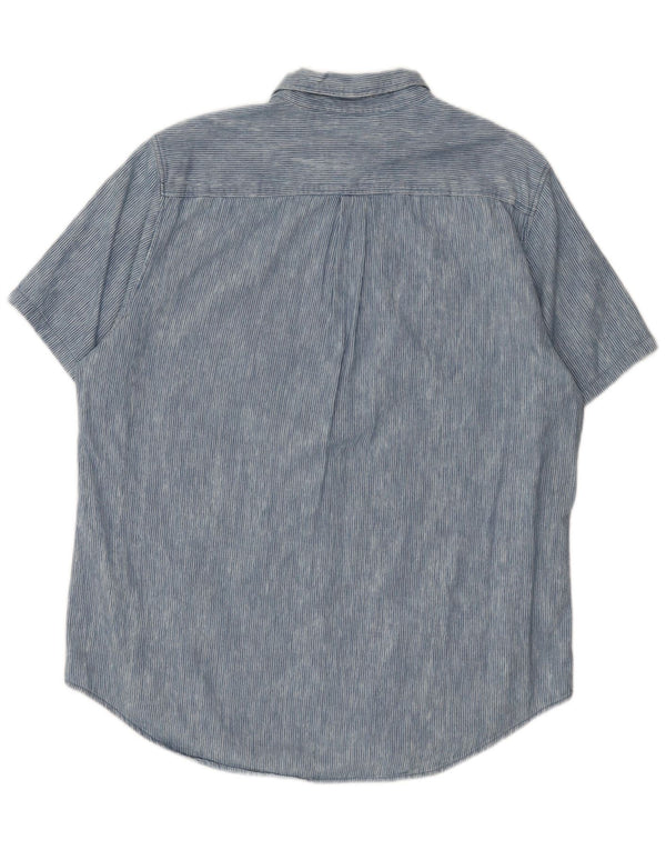 Superdry muška majica standardnog kroja kratkih rukava 2XL pamuk s plavim prugama