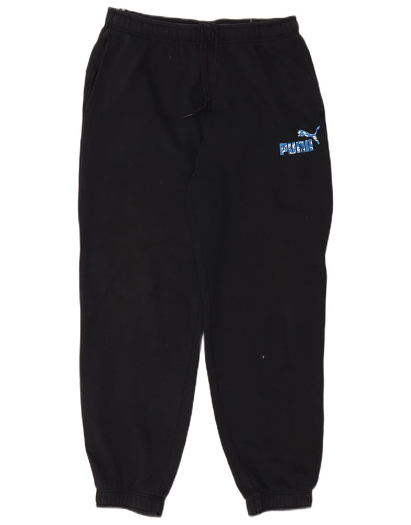 Puma muške trenirke Hlače Joggers Large Black Cotton