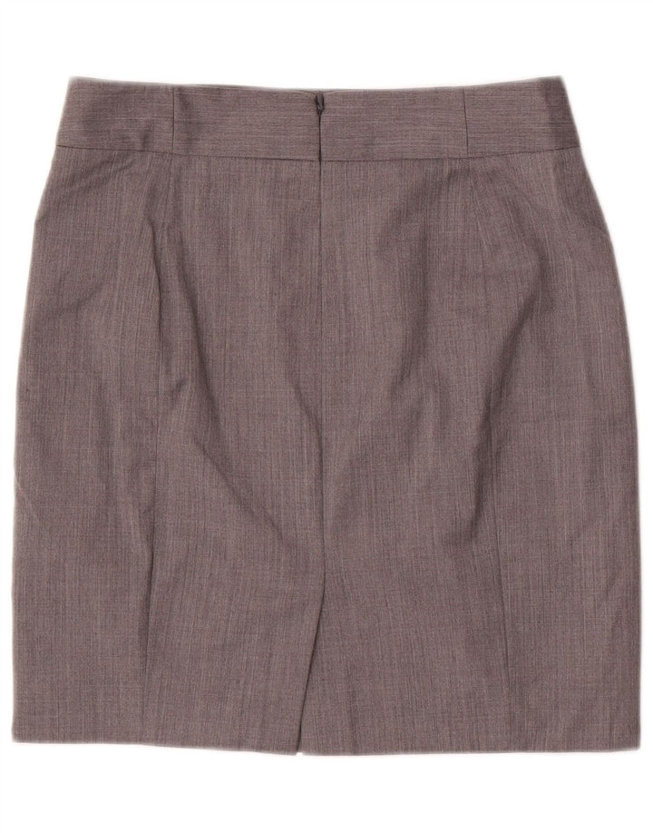 J. Crew ženska pencil suknja US 6 srednje veličine W30 siva vuna