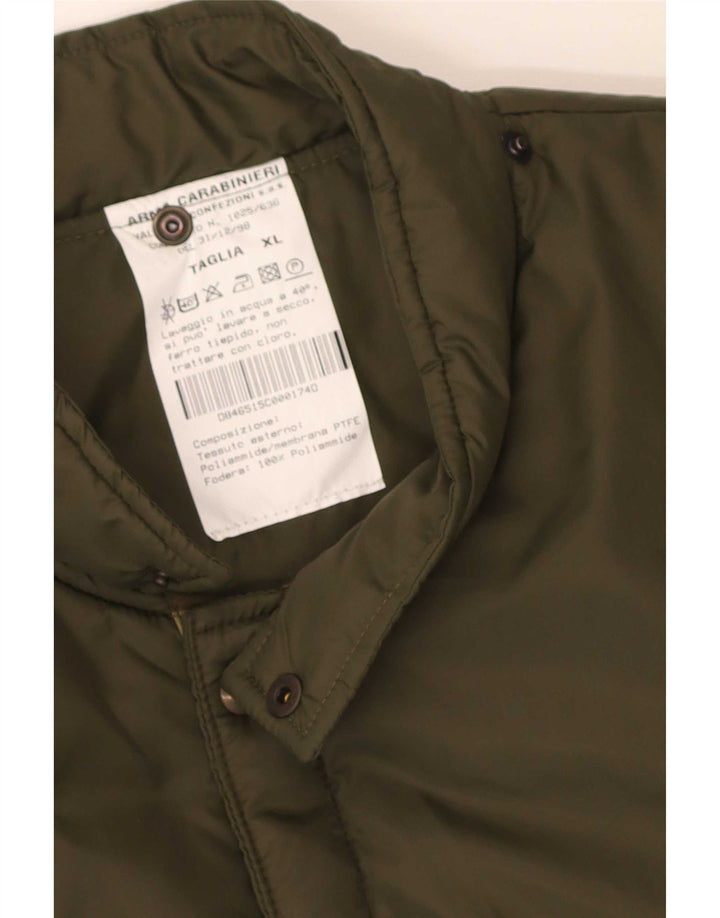 Vintage muška jakna UK 42 XL kaki poliamid