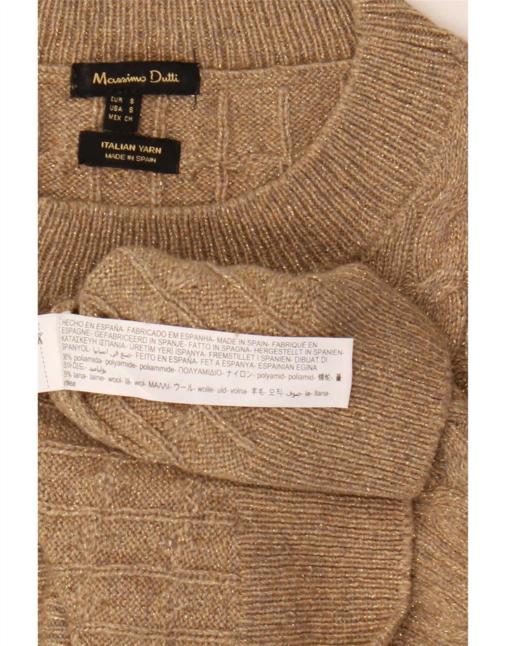 Massimo Dutti ženski pulover s okruglim izrezom UK 10 Small Gray