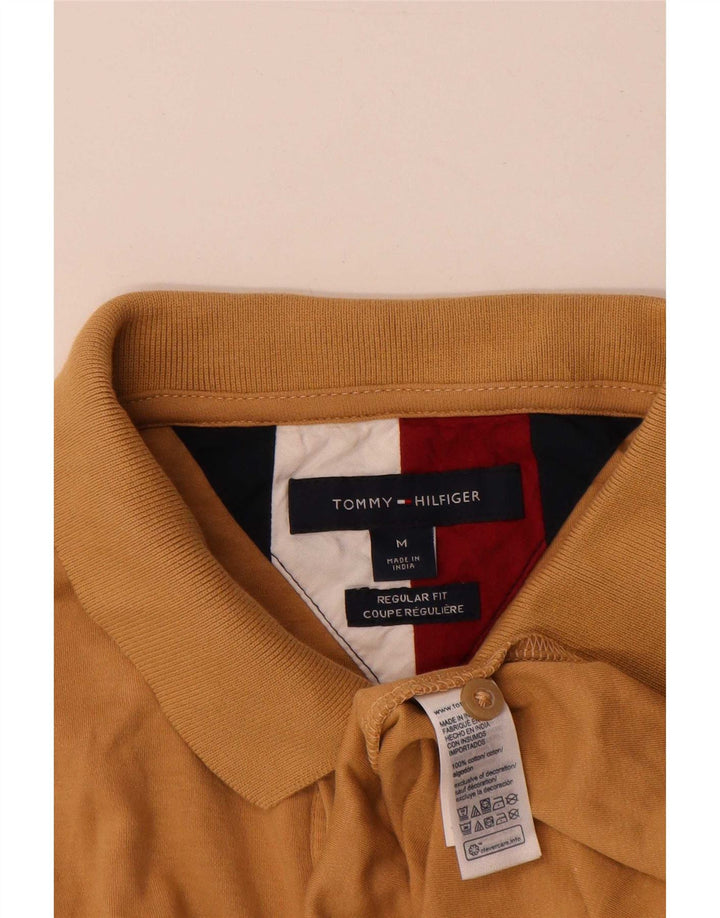 Tommy Hilfiger muška polo majica standardnog kroja, srednje smeđi pamuk