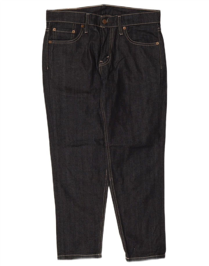 LEVI'S Ženske 511 uske skraćene traperice W30 L24 tamnoplavi pamuk