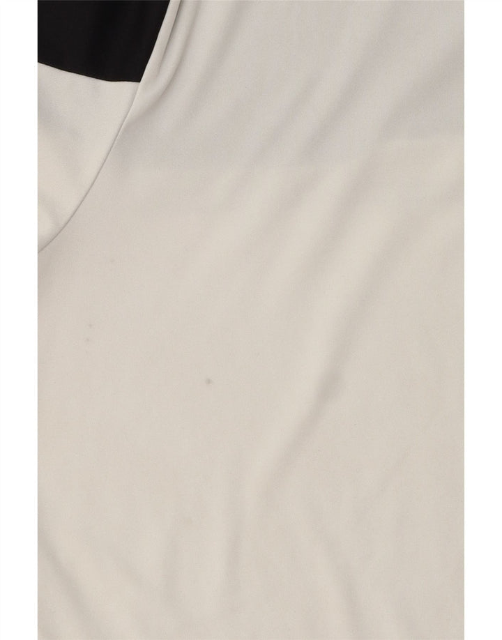 Adidas muška Climalite majica kratkih rukava Medium White Colourblock Poliester