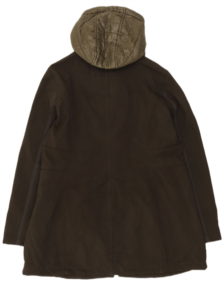 French Connection ženski vojni kaput s kapuljačom UK 18 XL kaki poliester