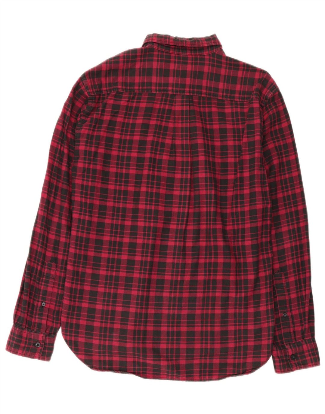 Dockers muška flanelska košulja standardnog kroja, srednji crveni karirani pamuk