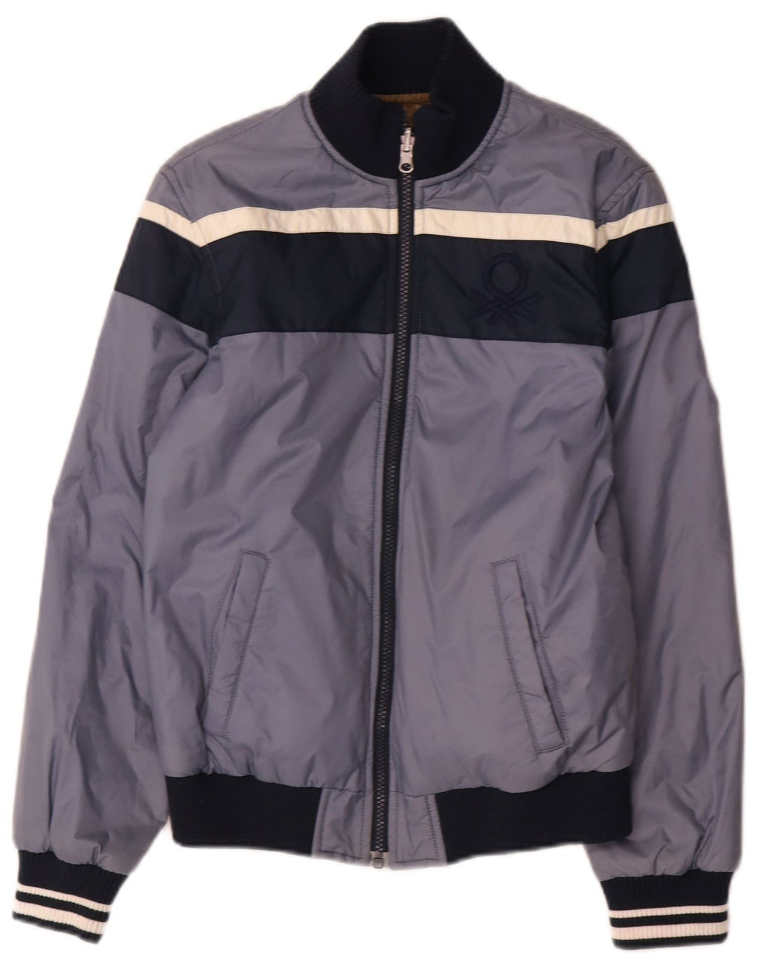 Benetton Boys Graphic Reverzibilna jakna 11-12 godina siva